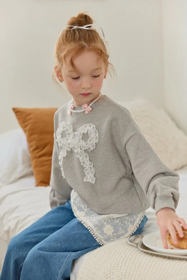 Berry Berry - Korean Children Fashion - #discoveringself - Two Tone Denim Pants - 7