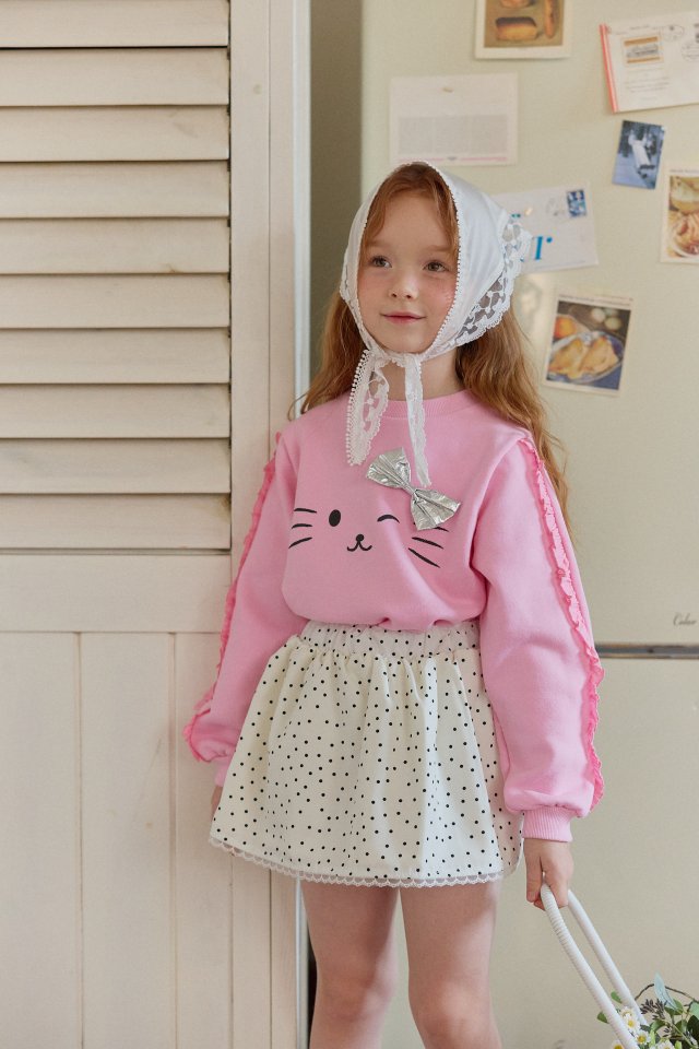 Berry Berry - Korean Children Fashion - #magicofchildhood - Meow Sweatshirts - 10