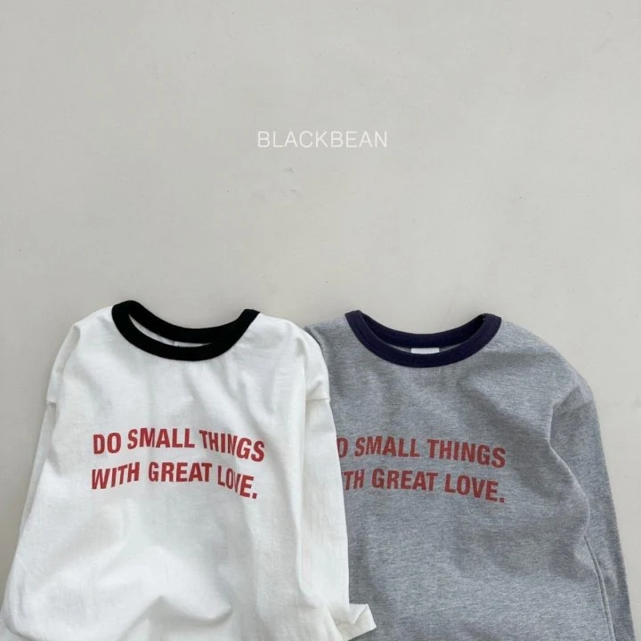 Black Bean - Korean Children Fashion - #childofig - Small Tee - 9