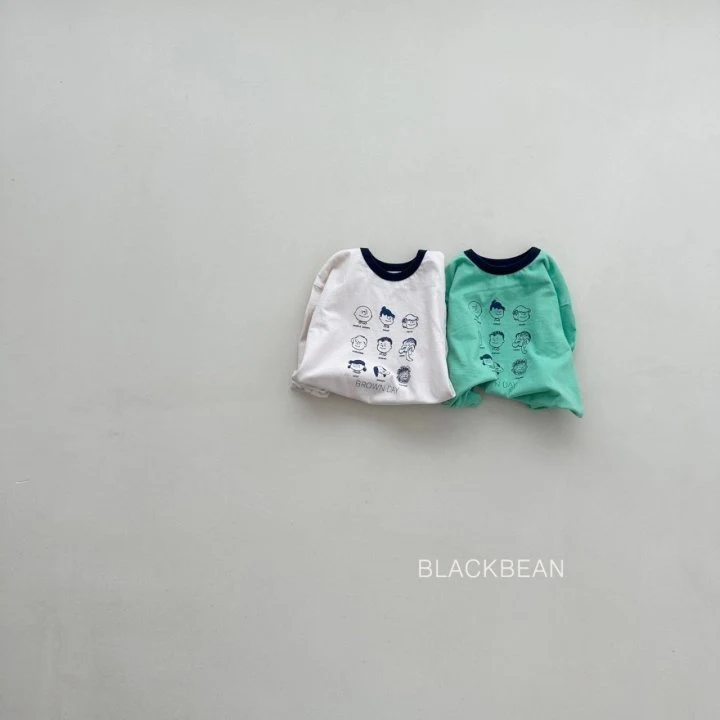 Black Bean - Korean Children Fashion - #childofig - Friends Tee