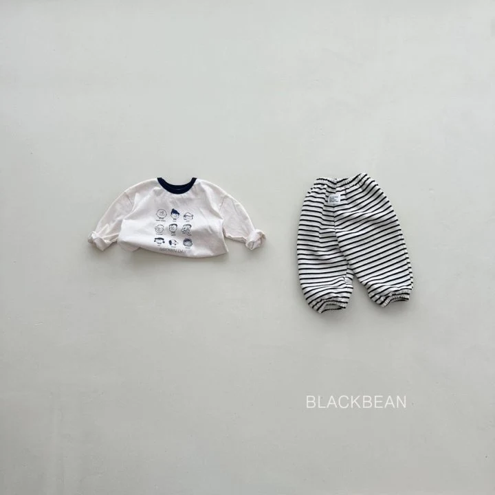 Black Bean - Korean Children Fashion - #fashionkids - Friends Tee - 6