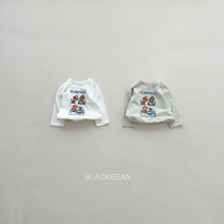 Black Bean - Korean Children Fashion - #fashionkids - Life Tee - 4