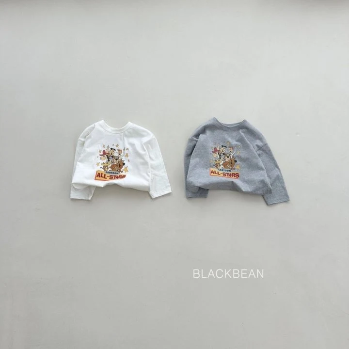 Black Bean - Korean Children Fashion - #kidsshorts - Family Tee - 3