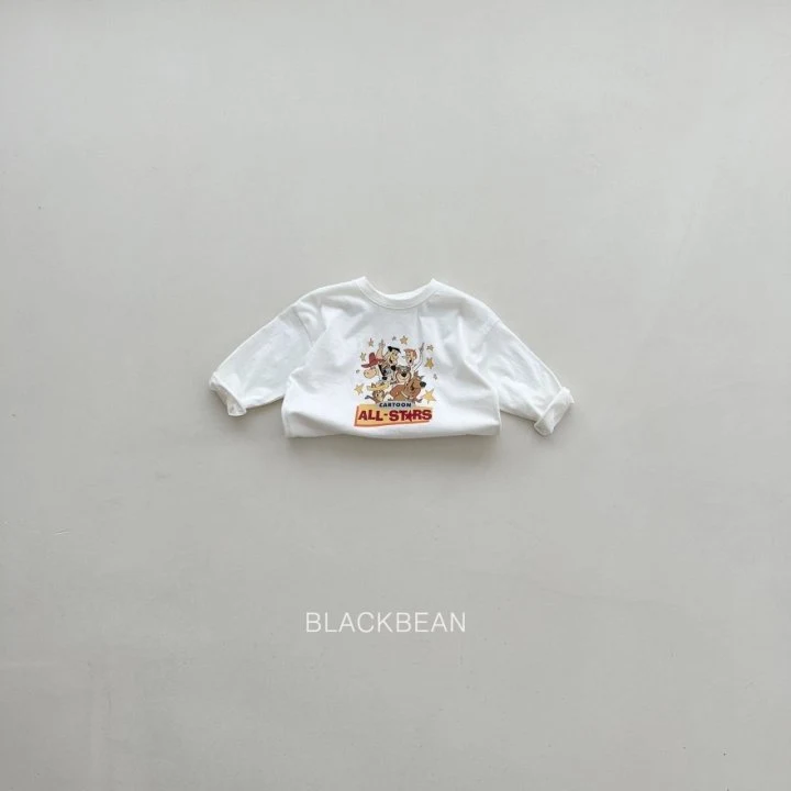 Black Bean - Korean Children Fashion - #kidsshorts - Family Tee - 4