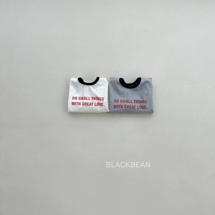 Black Bean - Korean Children Fashion - #kidzfashiontrend - Small Tee - 3