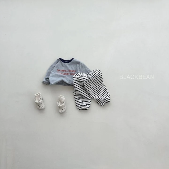 Black Bean - Korean Children Fashion - #magicofchildhood - Small Tee - 6