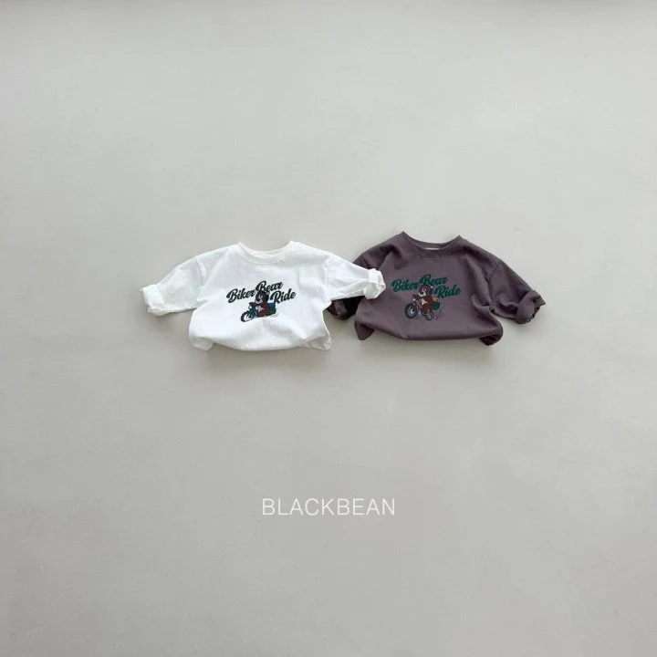 Black Bean - Korean Children Fashion - #minifashionista - Bike Tee