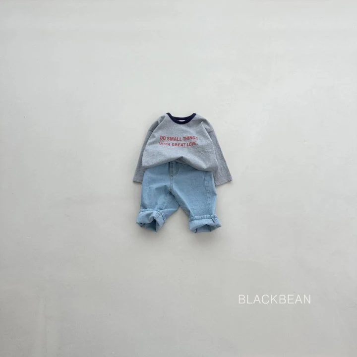 Black Bean - Korean Children Fashion - #minifashionista - Small Tee - 7