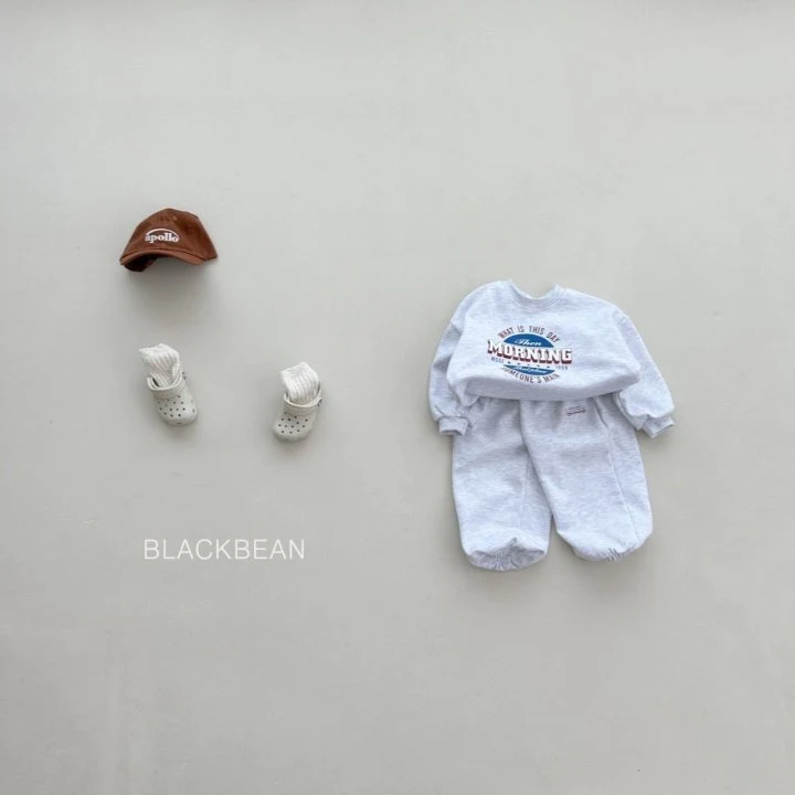 Black Bean - Korean Children Fashion - #minifashionista - Morning Set - 5