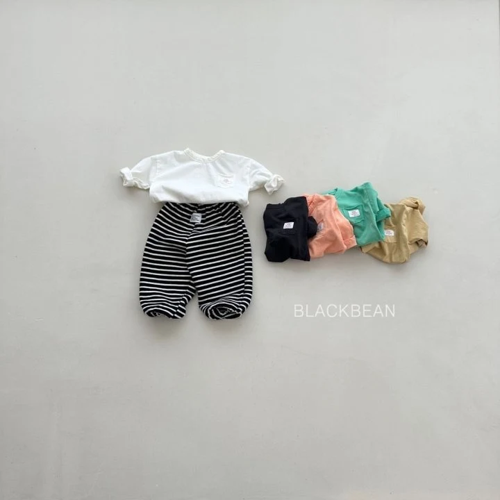 Black Bean - Korean Children Fashion - #minifashionista - Uni Tee - 11