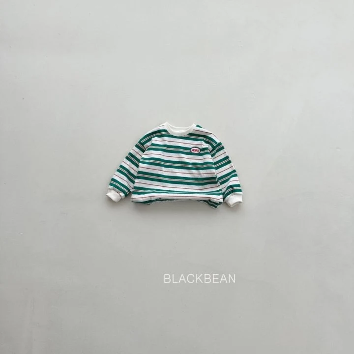 Black Bean - Korean Children Fashion - #todddlerfashion - More Stripe Tee - 9