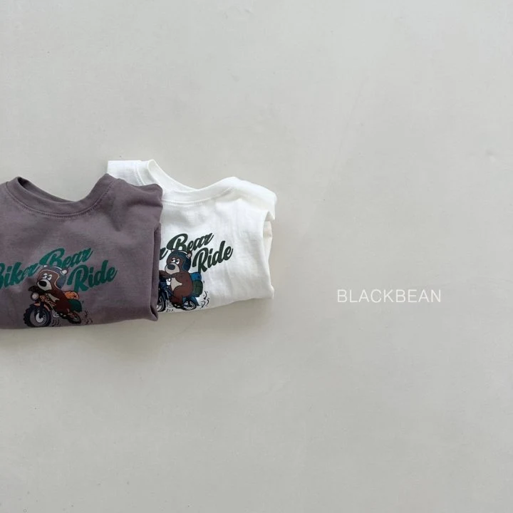 Black Bean - Korean Children Fashion - #todddlerfashion - Bike Tee - 4