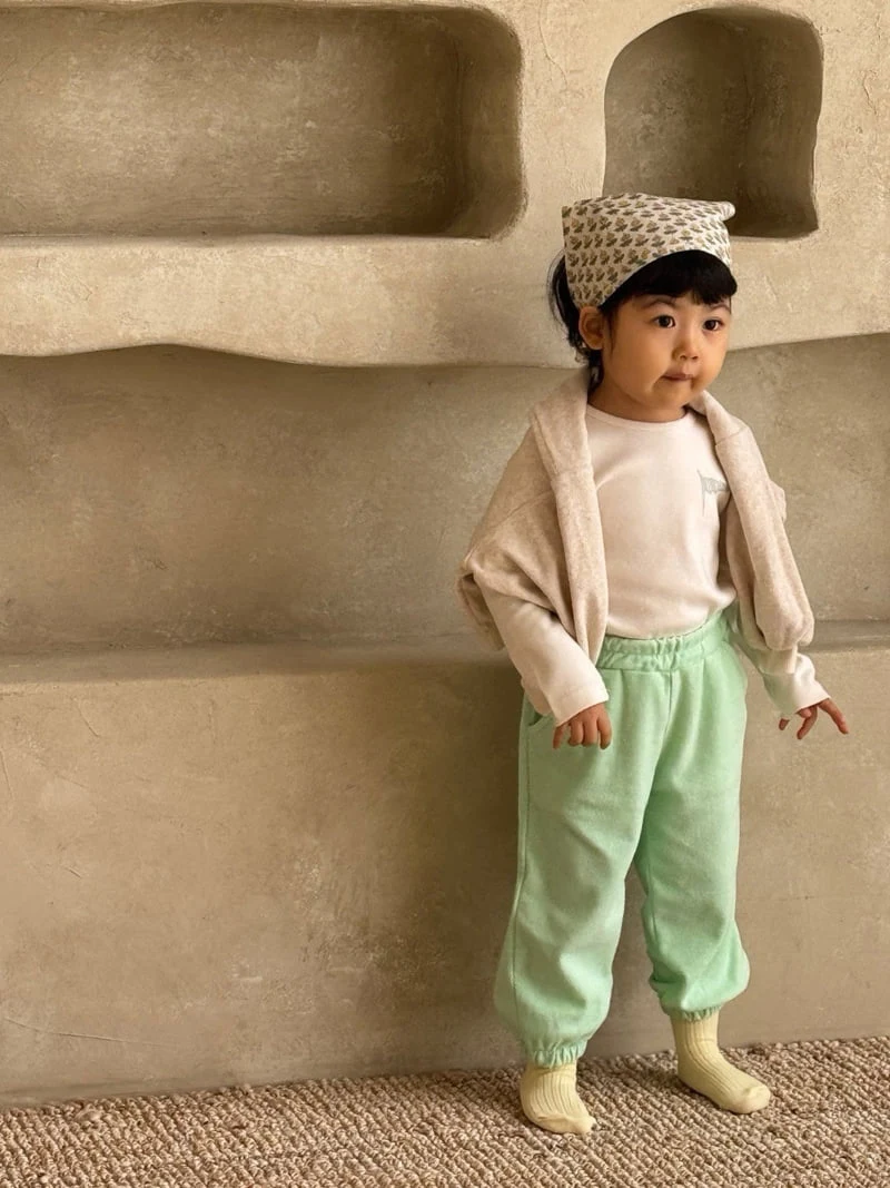 Bon Bon Butik - Korean Children Fashion - #Kfashion4kids - Terry Jogger Pants - 9