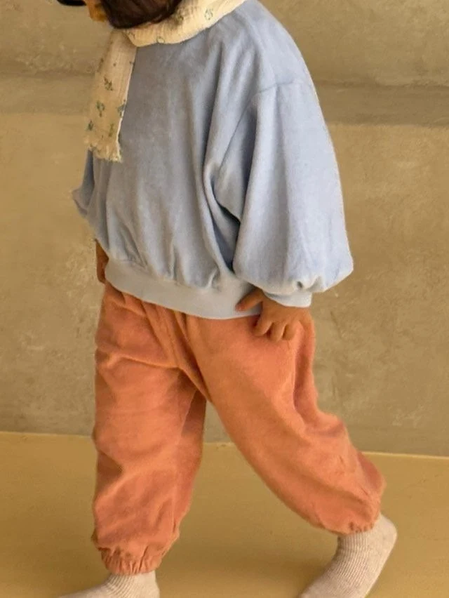 Bon Bon Butik - Korean Children Fashion - #littlefashionista - Terry Jogger Pants - 10