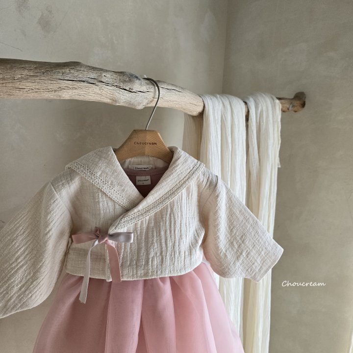 Choucream - Korean Baby Fashion - #babyoutfit - Sarah Hanbok Set - 9