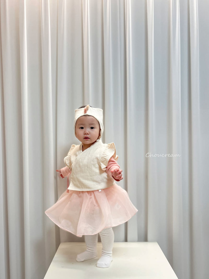 Choucream - Korean Baby Fashion - #babywear - Bebe Girl Hanbok Set (set of 3) - 12