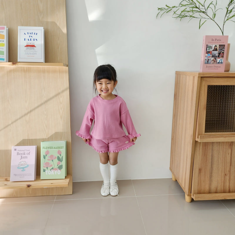 Color - Korean Children Fashion - #childofig - Bonbon Top Bottom Set - 5