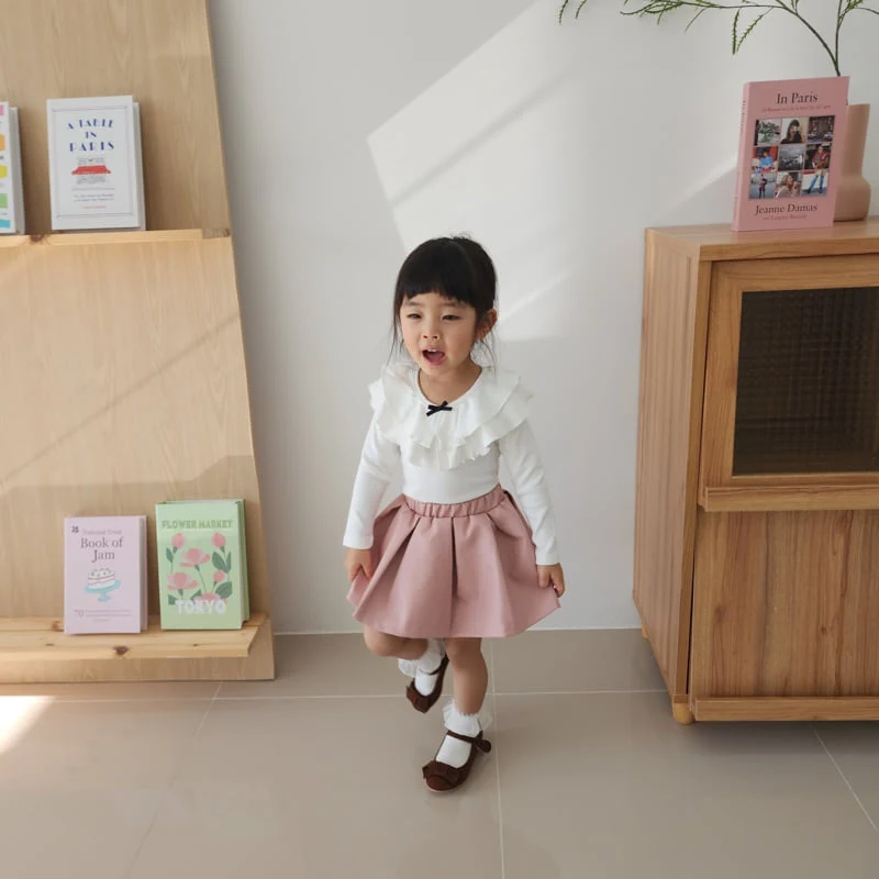 Color - Korean Children Fashion - #kidzfashiontrend - Soboro Skirt Pants - 6