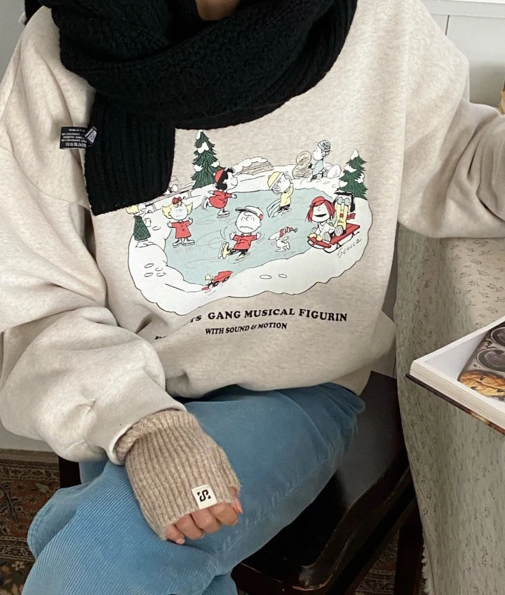 Diana - Korean Women Fashion - #womensfashion - Skate Sweatshirts - 5