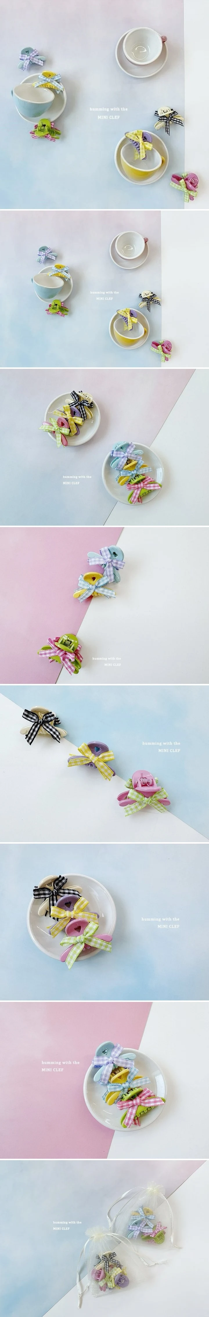 Dominico - Korean Children Fashion - #Kfashion4kids - Cute Hairpin (set of 3)