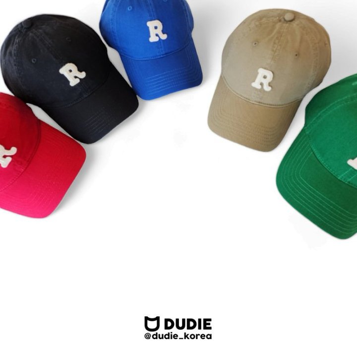 Dudie - Korean Children Fashion - #todddlerfashion - R Logo Cap - 2