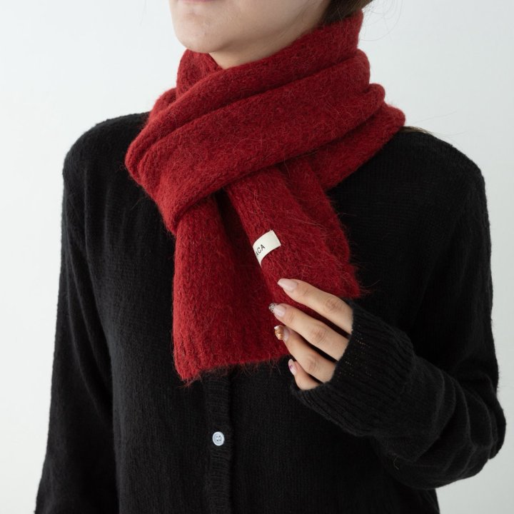 Eeiitt - Korean Women Fashion - #momslook - High Alpaca Muffler - 7