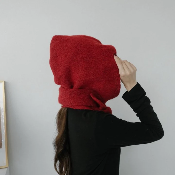 Eeiitt - Korean Women Fashion - #momslook - Revere Knit Balaclava - 8