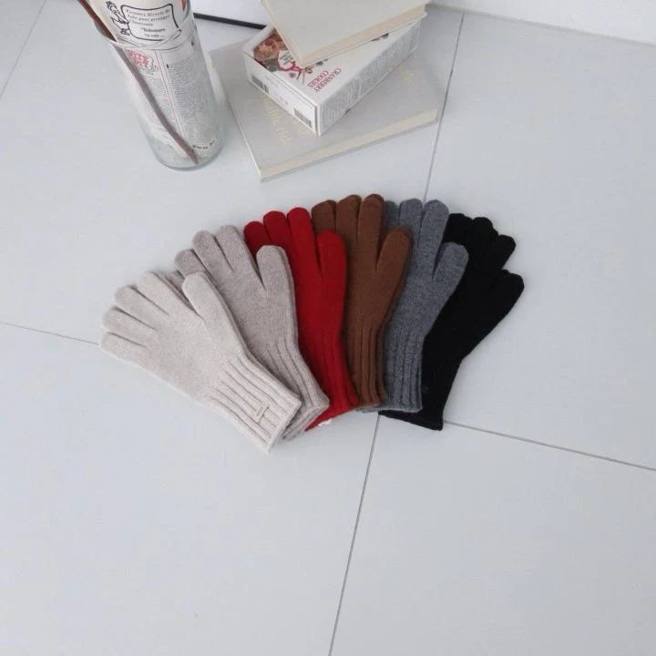 Eeiitt - Korean Women Fashion - #momslook - Wool Ribbed Gloves - 10