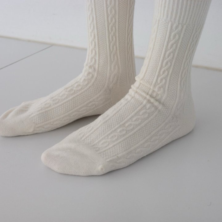 Eeiitt - Korean Women Fashion - #momslook - Soft Twisted Socks - 11