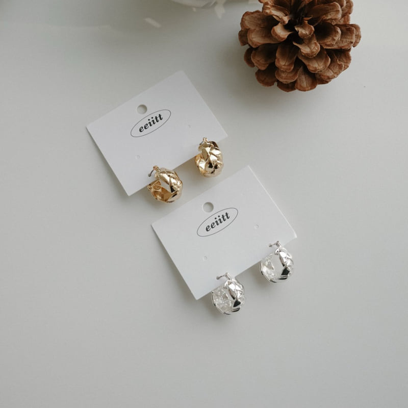 Eeiitt - Korean Women Fashion - #momslook - Tigrona Ring Earrings - 10