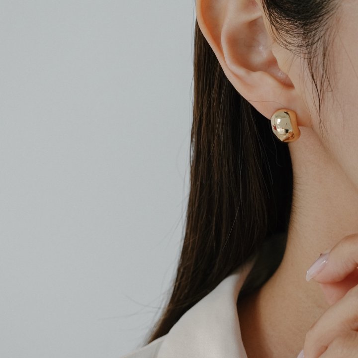 Eeiitt - Korean Women Fashion - #romanticstyle - Simple Square Way Earrings - 6