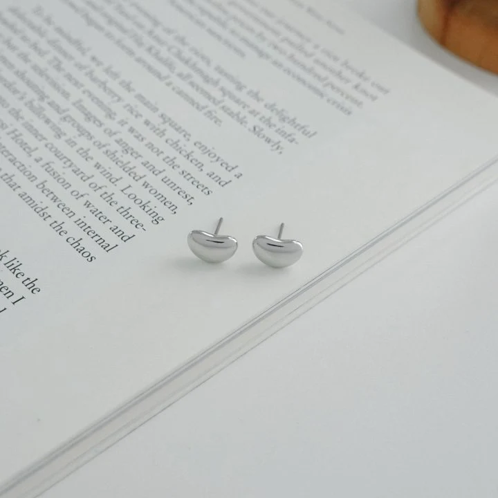 Eeiitt - Korean Women Fashion - #shopsmall - Simple Mini Bean Earrings - 3