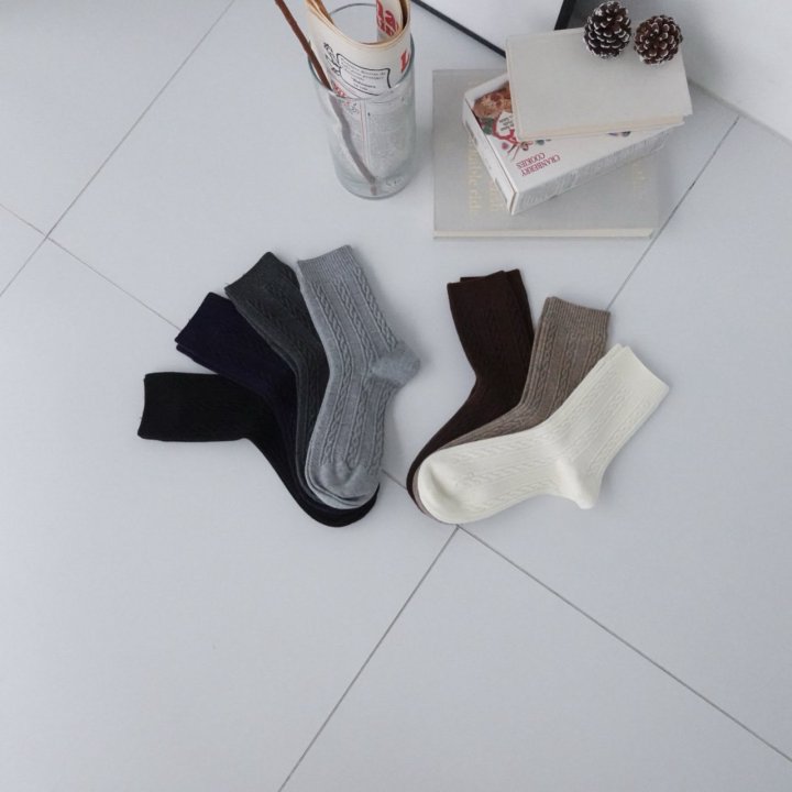 Eeiitt - Korean Women Fashion - #thelittlethings - Soft Twisted Socks - 8