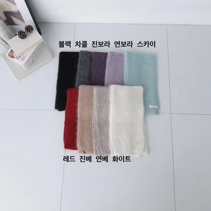 Eeiitt - Korean Women Fashion - #momslook - High Alpaca Muffler - 4