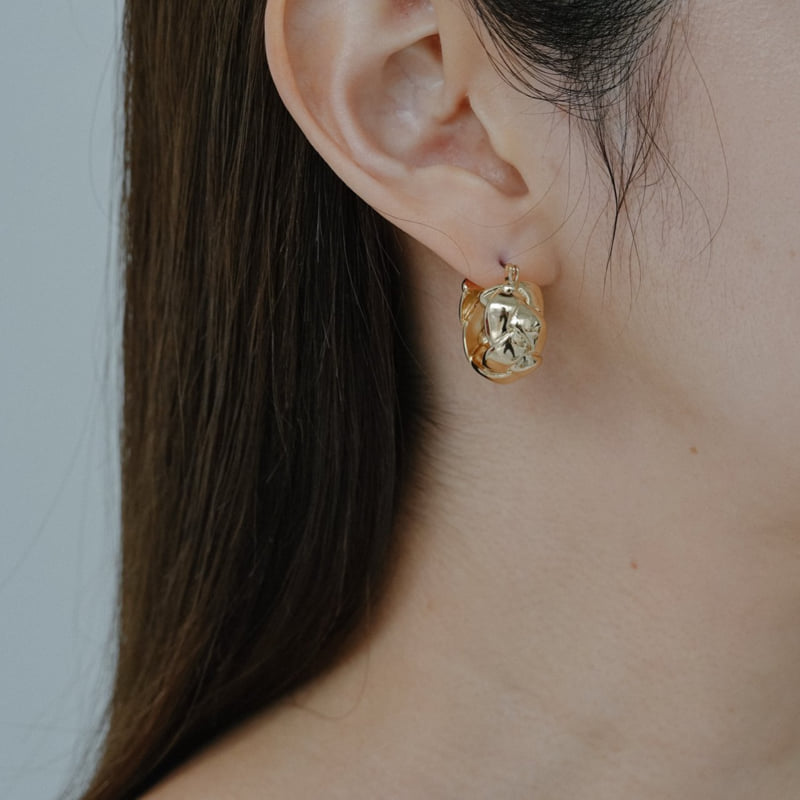 Eeiitt - Korean Women Fashion - #womensfashion - Tigrona Ring Earrings - 7