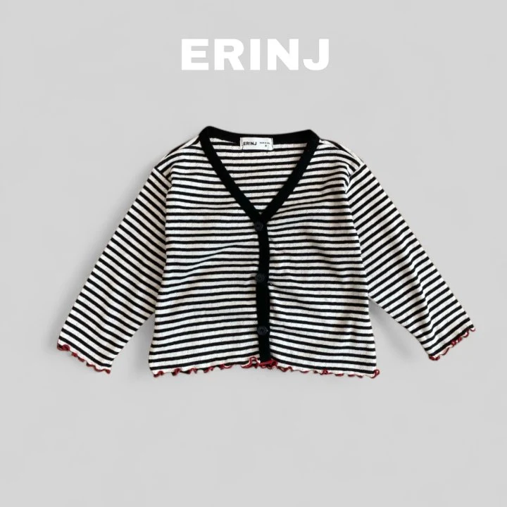 Erin J - Korean Children Fashion - #designkidswear - Stripe Cardigan - 3