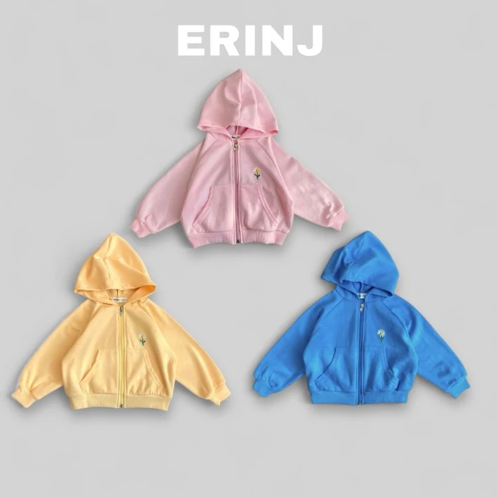 Erin J - Korean Children Fashion - #discoveringself - Daisy Zip-up Hood