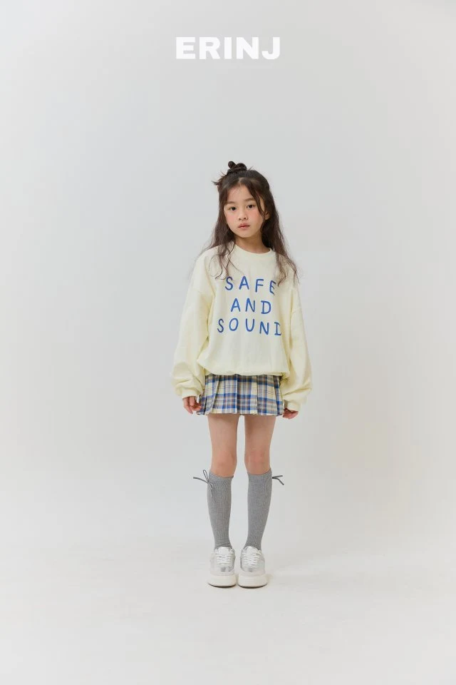 Erin J - Korean Children Fashion - #kidsshorts - Check Skirt Pants - 11