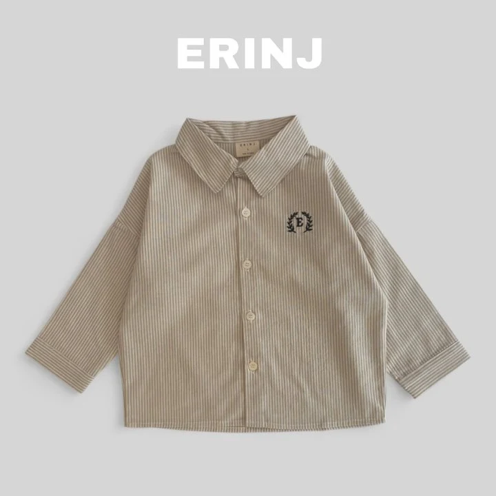 Erin J - Korean Children Fashion - #kidsshorts - Stripe Shirt - 5