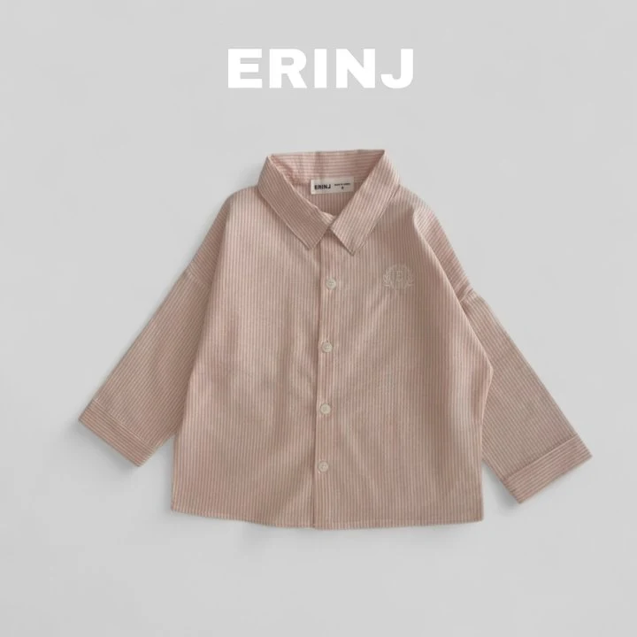 Erin J - Korean Children Fashion - #kidzfashiontrend - Stripe Shirt - 7