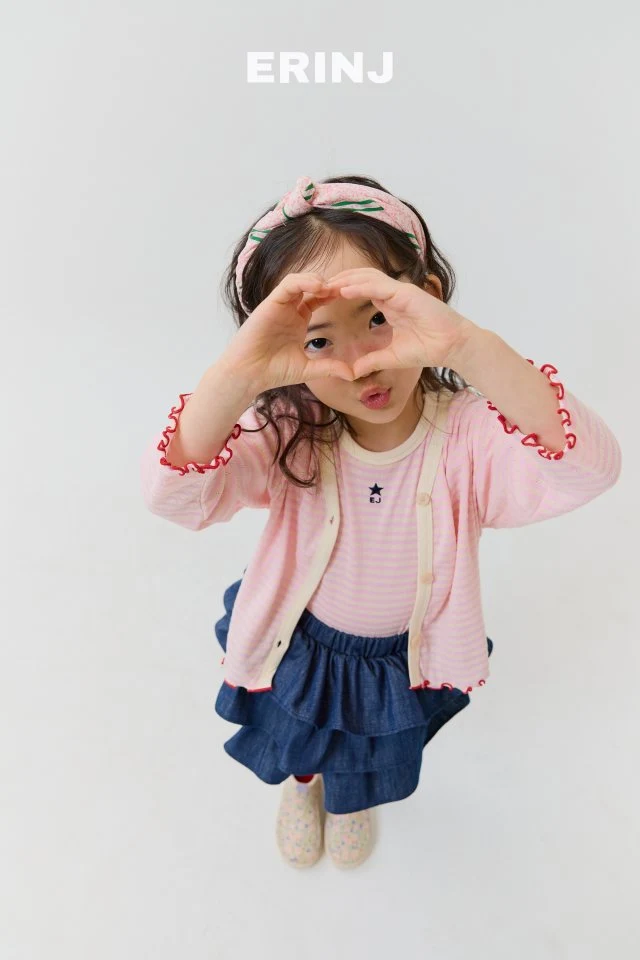 Erin J - Korean Children Fashion - #magicofchildhood - Stripe Cardigan - 11