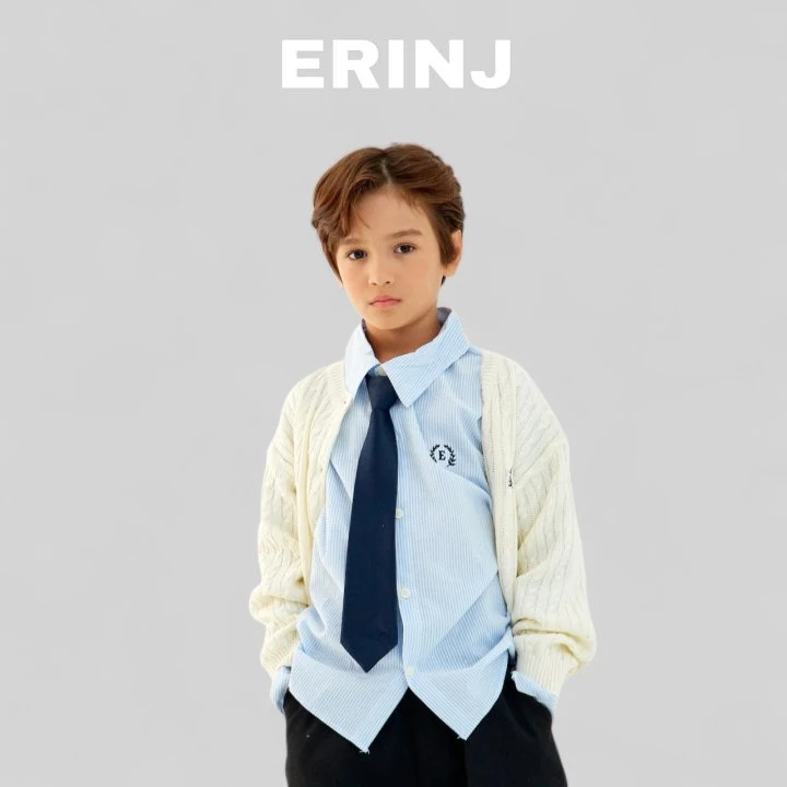 Erin J - Korean Children Fashion - #magicofchildhood - Stripe Shirt - 10