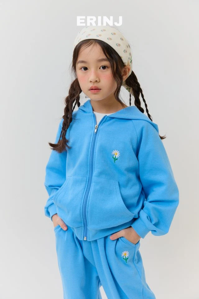 Erin J - Korean Children Fashion - #magicofchildhood - Daisy Zip-up Hood - 8