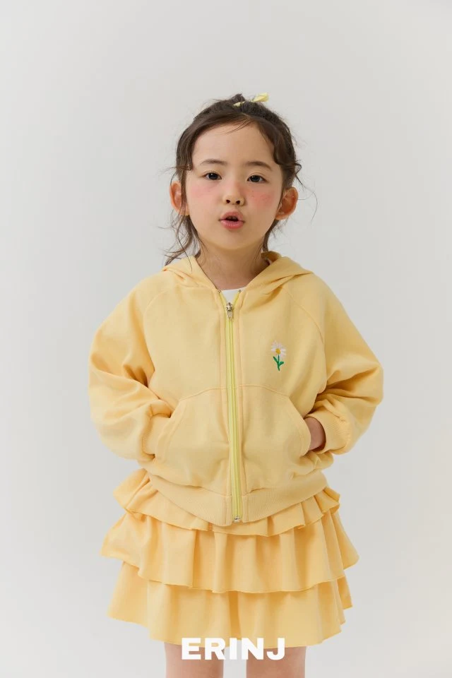 Erin J - Korean Children Fashion - #prettylittlegirls - Daisy Zip-up Hood - 10