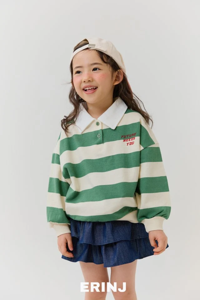 Erin J - Korean Children Fashion - #toddlerclothing - Collar Sweatshirts - 10