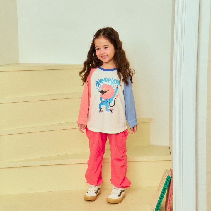 Firstblue - Korean Children Fashion - #Kfashion4kids - Roller Skating Lion Tee - 5