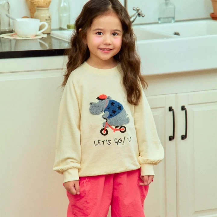 Firstblue - Korean Children Fashion - #childofig - Lets Go Animal Embroidery Tee - 6