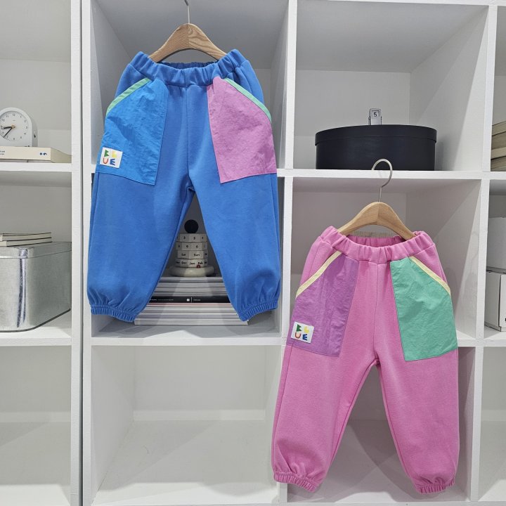 Firstblue - Korean Children Fashion - #designkidswear - Pocket Jogger Pants - 3