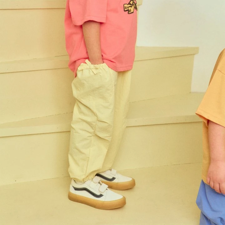 Firstblue - Korean Children Fashion - #designkidswear - Ribbon Cargo Pants - 2