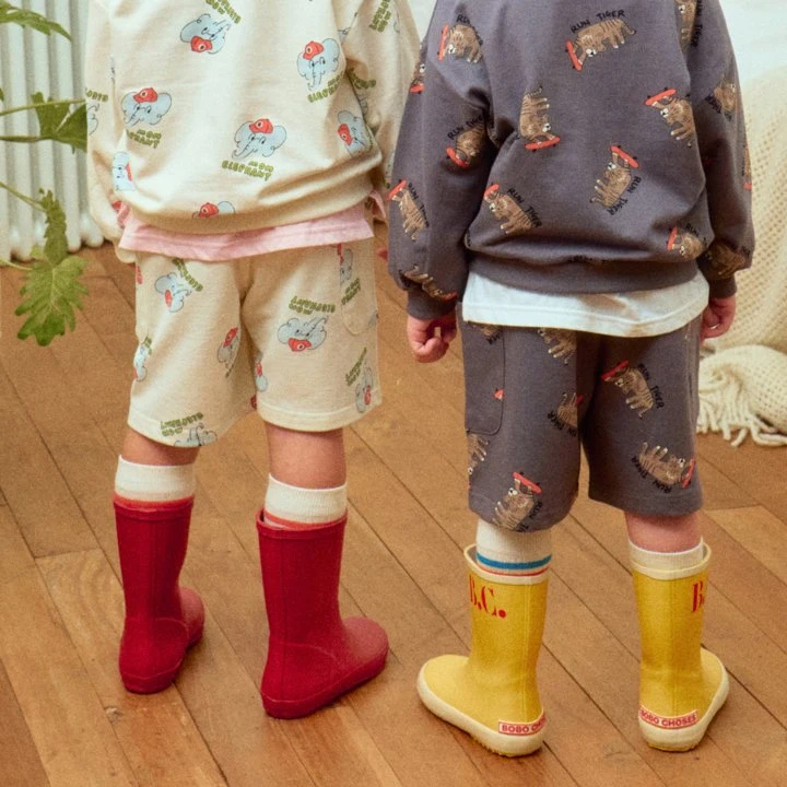 Firstblue - Korean Children Fashion - #discoveringself - Running Animal Pants - 5